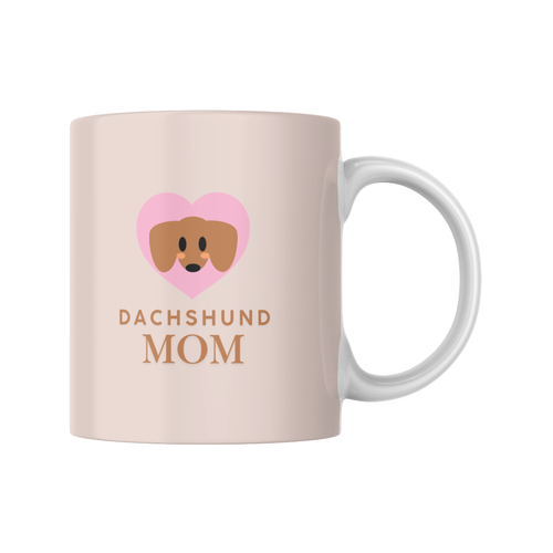Mug Dachshund mom