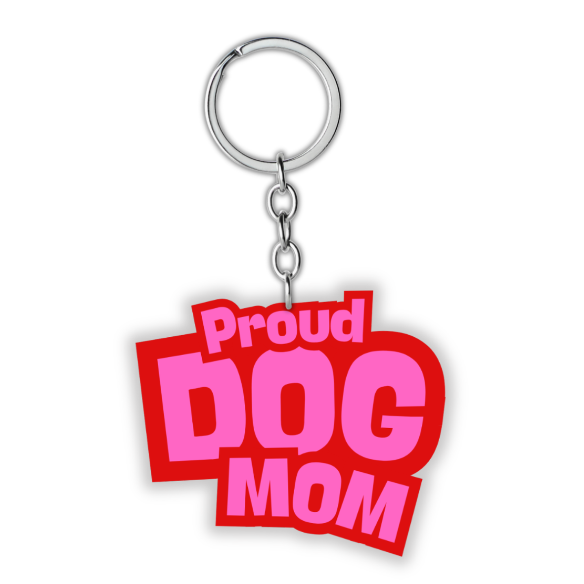 Keychain Proud dog mom